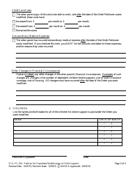 Form SCA-FC-226 Petition for Expedited Modification of Child Support - West Virginia, Page 3