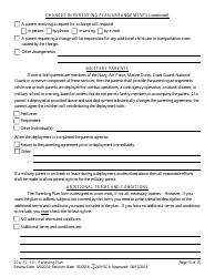 Form SCA-FC-121 Parenting Plan - West Virginia, Page 13