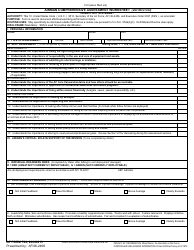 Document preview: AF Form 724 Airman Comprehensive Assessment Worksheet (2lt Thru COL)