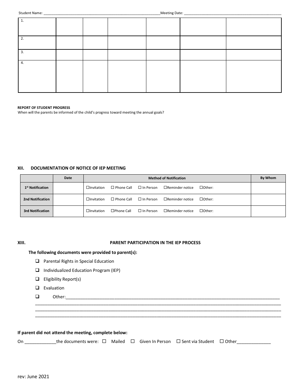 Individualized Education Program (Iep) - Georgia (United States), Page 13