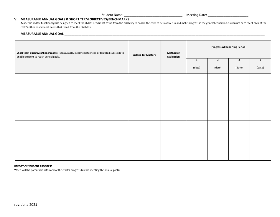 Individualized Education Program (Iep) - Georgia (United States), Page 7