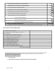 Delaware Drinking Water State Revolving Fund Notice of Intent Preapplication - Delaware, Page 5