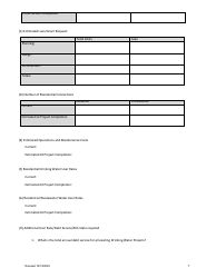 Delaware Drinking Water State Revolving Fund Notice of Intent Preapplication - Delaware, Page 7