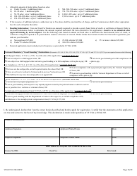 Form VD-007 Renewal for Dealer Registration - Vermont, Page 2