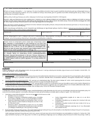 Form VL-021SOM Application for License/Permit - Vermont (Somali), Page 3