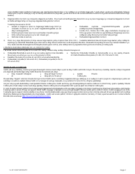 Form VL-021SOM Application for License/Permit - Vermont (Somali), Page 4