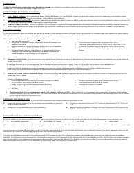 Form VL-021FR Application for License/Permit - Vermont (French), Page 3