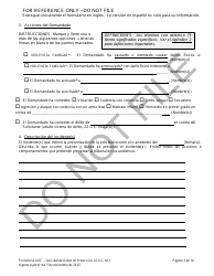 Solicitud De Orden De Proteccion - Oklahoma (Spanish), Page 3