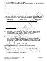 Solicitud De Orden De Proteccion - Oklahoma (Spanish), Page 4