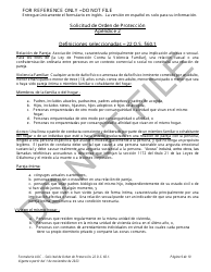 Solicitud De Orden De Proteccion - Oklahoma (Spanish), Page 9