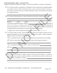 Orden De Proteccion - Oklahoma (Spanish), Page 4