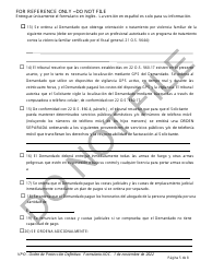 Orden De Proteccion - Oklahoma (Spanish), Page 5