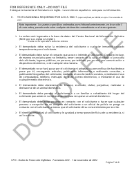 Orden De Proteccion - Oklahoma (Spanish), Page 7