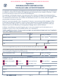 Instructions for Form SSA-1020 Application for Extra Help With Medicare Prescription Drug Plan Costs (French), Page 7