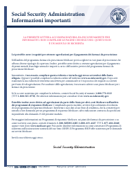 Instructions for Form SSA-1020 Application for Extra Help With Medicare Prescription Drug Plan Costs (Italian)