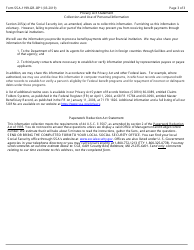 Form SSA-1199-GR-OP1 Direct Deposit Sign-Up Form (Greece), Page 3