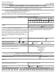 Form SSA-1199-IT - Fill Out, Sign Online and Download Printable PDF ...