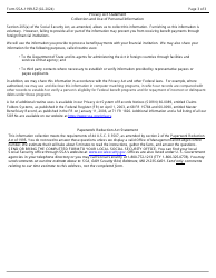 Form SSA-1199-SZ Direct Deposit Sign-Up Form (Switzerland), Page 3
