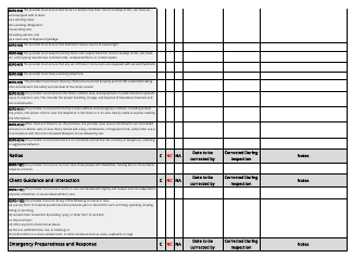 Dspd Certified Sites Checklist - Utah, Page 3