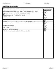 Children&#039;s Personal Care Services Intake Form - Vermont, Page 11