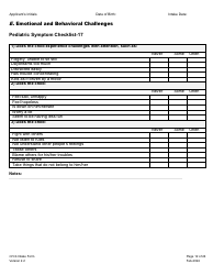 Children&#039;s Personal Care Services Intake Form - Vermont, Page 12