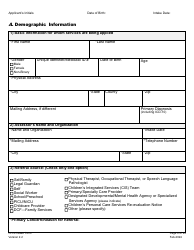 Children&#039;s Personal Care Services Intake Form - Vermont, Page 2