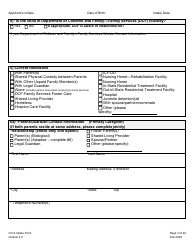 Children&#039;s Personal Care Services Intake Form - Vermont, Page 3