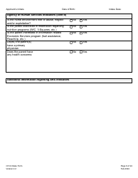 Children&#039;s Personal Care Services Intake Form - Vermont, Page 6