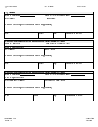 Children&#039;s Personal Care Services Intake Form - Vermont, Page 9