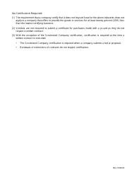 Instructions for Combined Certifications for Contracting With the State of Arkansas - Arkansas, Page 2