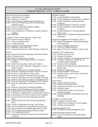 Regulation Proposal Form - Alaska, Page 4