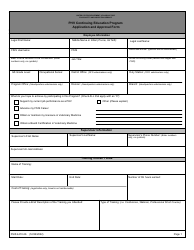 FSIS Form 4410-26 Phv Continuing Education Program Application and Approval Form