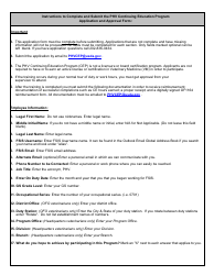 FSIS Form 4410-26 Phv Continuing Education Program Application and Approval Form, Page 4