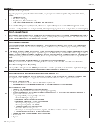 Form IMM0116 Document Checklist - Agri-Food Pilot - Canada, Page 3