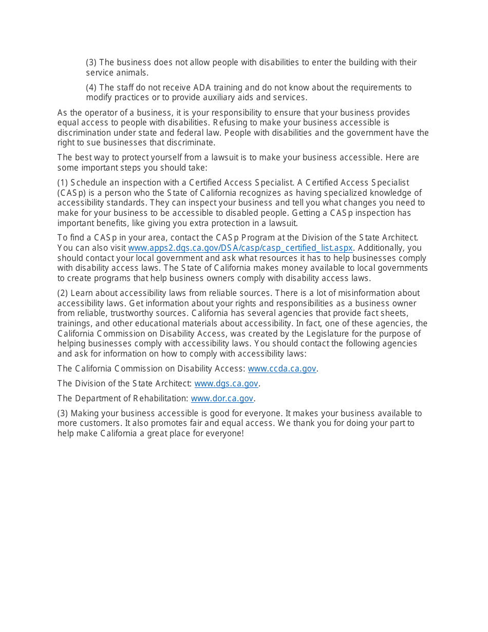 Application for Business License - Mono County, California, Page 5