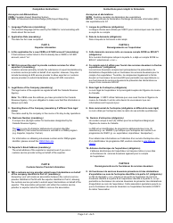 Form BSF831 Exporter Reporting Application Form - Canada (English/French), Page 3