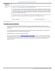 Application for License as a Nursing Assistant by Endorsement - Rhode Island, Page 5