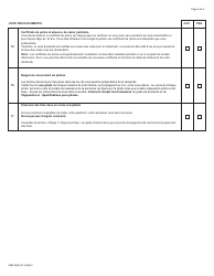 Forme IMM5690 Liste De Controle DES Documents Residence Permanente - Categorie DES Candidats DES Provinces Et Categorie DES Travailleurs Qualifies (Quebec) - Canada (French), Page 4