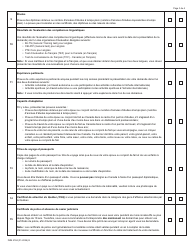 Forme IMM5784 Liste De Controle DES Documents - Residence Permanente - Programme Federal DES Travailleurs Autonomes Selectionnes Par Le Quebec Et Travailleurs Autonomes Federaux - Canada (French), Page 3