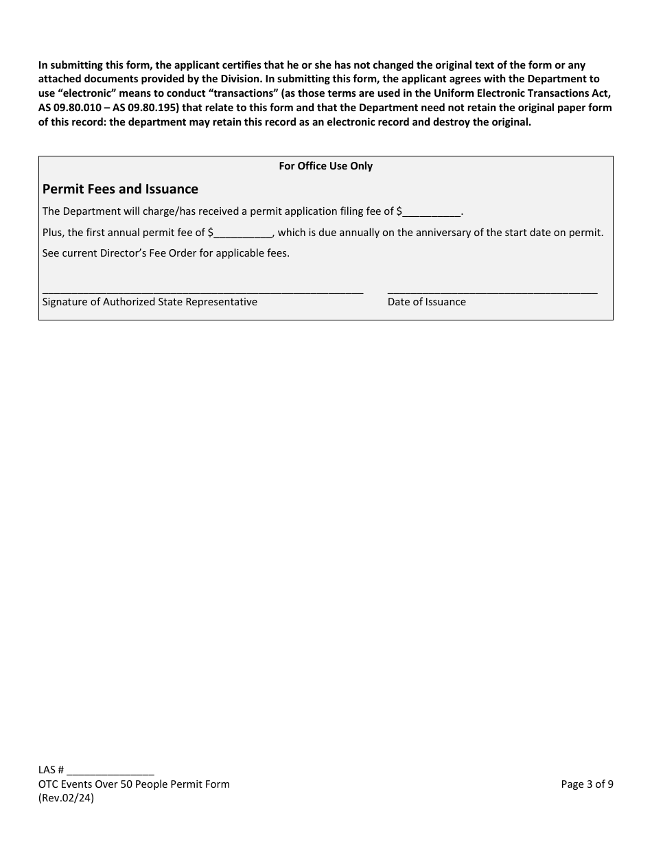 Event Over 50 People Permit - Alaska, Page 5