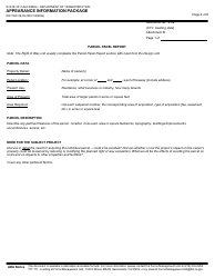 Form DOT RW09-02 Appearance Information Package - California, Page 4