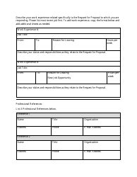 Key Personnel Resume Sheet - Alabama, Page 2
