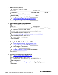 Instructional Coaching Endorsement Application - Utah, Page 2