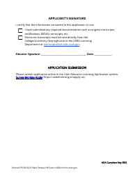 Instructional Coaching Endorsement Application - Utah, Page 3