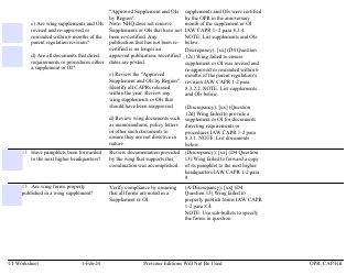 Form D-4 Ci Worksheet - Administration, Page 2