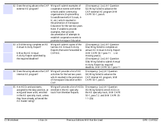 Form A-1 Ci Worksheet - Aerospace Education, Page 2