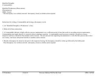 Form D-5 Ci Worksheet - Personnel, Page 3