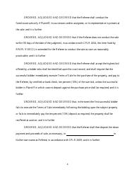 Judgment of Foreclosure and Sale - Queens County, New York, Page 4