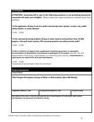 Form 331-726 Consolidation Feasibility Study Grant Application Worksheet - Washington, Page 15