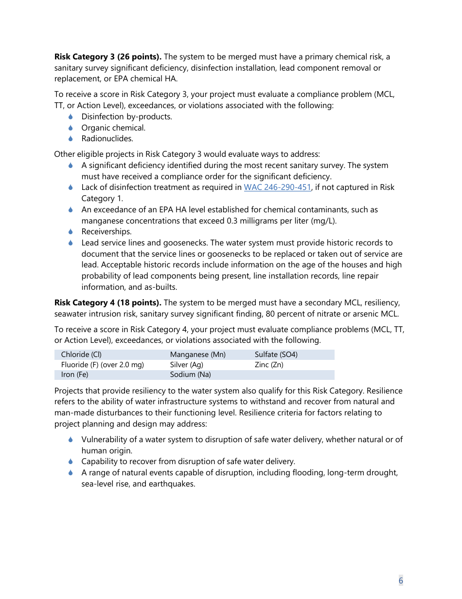 Form 331-726 Consolidation Feasibility Study Grant Application Worksheet - Washington, Page 9